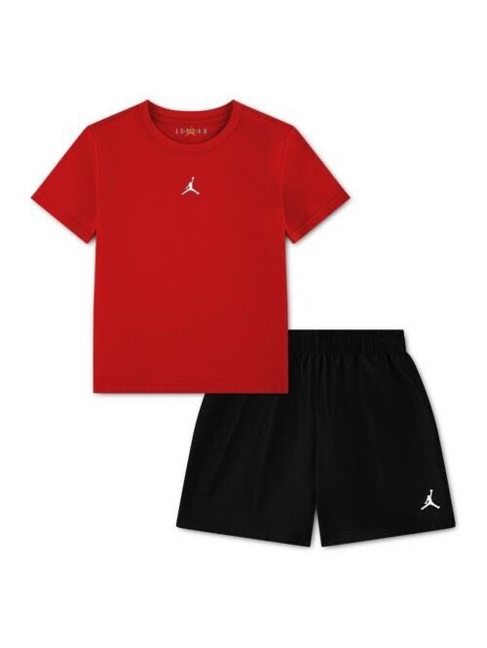 Jordan Boys' 2-Piece Activewear Set - Red and Black, Size 4